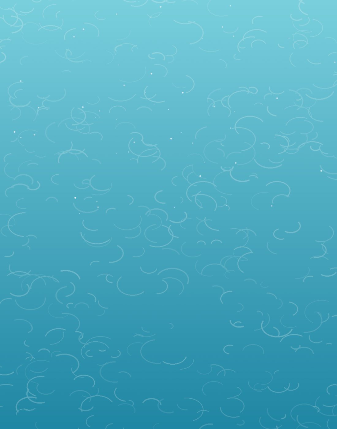 Crystal-clear blue pool after recovery